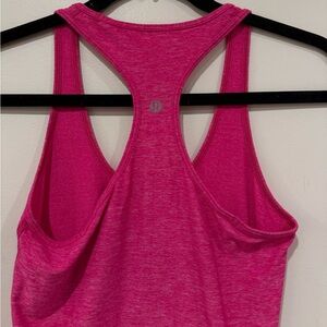 Lululemon Racerback Pink Tank Top